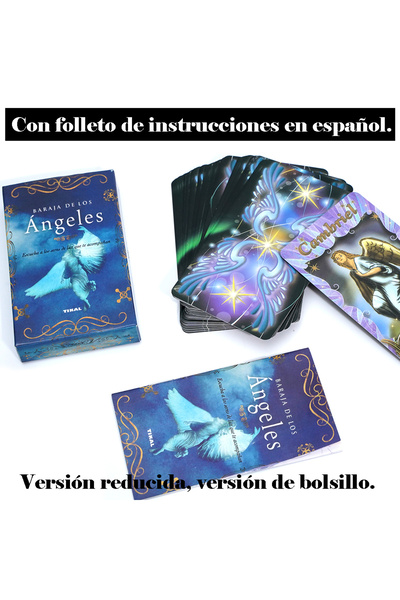 Choice Light Grey Spanish Tarot cards Angel Oracle Deck Spanish Spiritual Card Set Divine Guidance Angelic