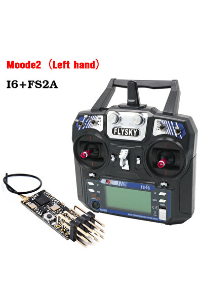Choice جهاز إرسال Mode2 I6 مع FS2A FLYSKY FS-i6 I6 2.4G 6CH جهاز تحكم عن بعد ...