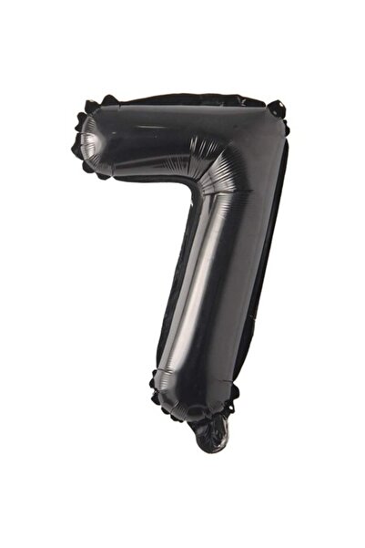OEM Balon folie, ESB, Negru, numărul 7, 105 cm
