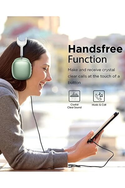 Generic P9 Bluetooth Over-Ear Headphones Green