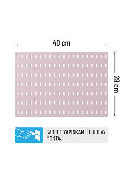 SMİLESEPET ÇOK AMAÇLI ORGANİZATÖR PANO (TEK PARÇA PANO ) YAPIŞKANLI 40 Cm X 2...