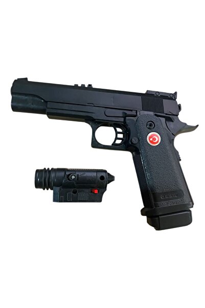 Shem Büyük Lazerli Boncuklu Tabanca + 5 Paket Boncuk