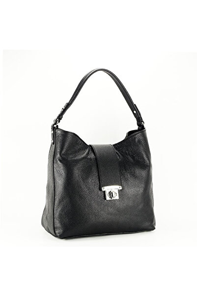 SOFILINE Geantă de umăr din piele naturală B-8963 124 Negru