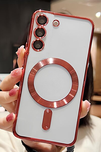 Nezih Case Samsung Galaxy A16 Kılıf Kamera Lens Korumalı Magsafe Şarj Destekli Renkli Yumuşak Kılıf