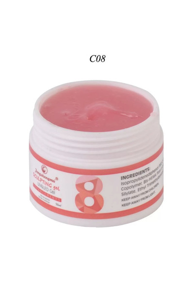 FSM Gel de constructie Fsm, 15 gr, Uv Led, Nr,8 nude beige