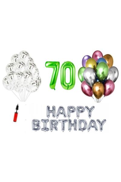 Domi Party & Gifts Set 33 baloane, Domi Party & Gifts, Happy Birthday anivers...