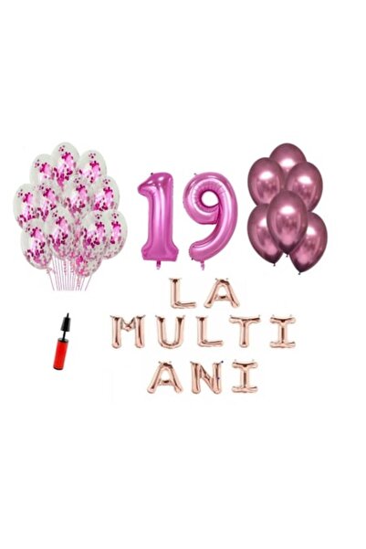 Domi Party & Gifts Set 33 baloane, Domi Party & Gifts, La mulți ani aniversar...