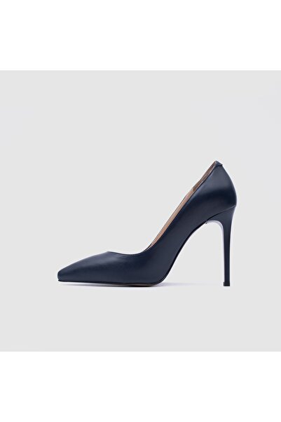 TOGO Lacivert Kadın Stiletto Topuklu Ayakkabı [060295]