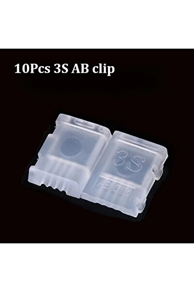 Choice 10Pcs 3S AB clip 5/10pcs 2S 3S 4S 5S 6S JST-XH Balanced Head Protection AB Clip Balance Plug Savers