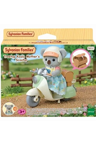 SYLVANIAN FAMILIES koala motorcycle Blind Keychain Aceessories Figures Original Koala Motorcycle Toy