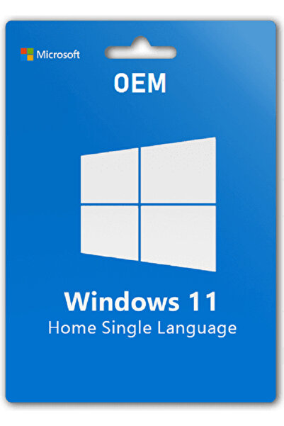 MICROSOFT Windows 11 Home Single Language OEM Lisans Anahtarı - Süresiz