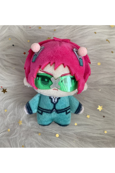 Choice 10 سم دمية سايكي كوسو التنكرية من فيلم الحياة الكارثية لسايكي كي دمية محشوة من القطيفة كاواي