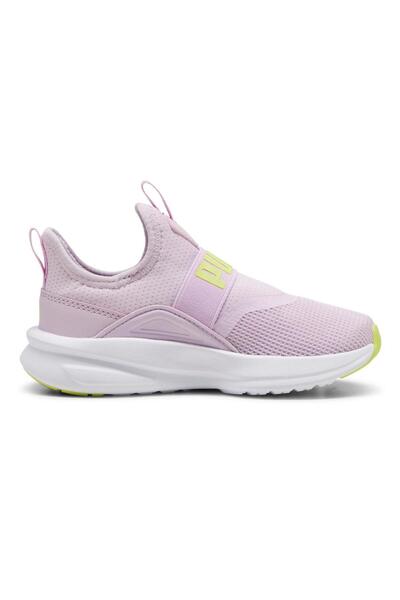 Puma SOFT Enzo Evo Slip-On PS-Grape Mist-Electric Lime-White