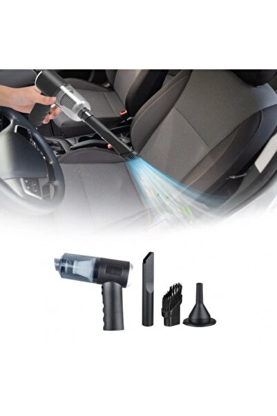 UNİBOX Mini aspirator auto portabil, 120W, putere mare de aspirare, accesorii...