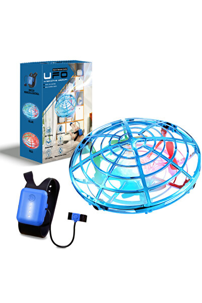 Choice ساعة صغيرة زرقاء مزودة بطائرة بدون طيار تعمل بالتحكم عن بعد مزودة بأرب...