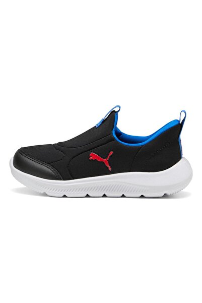 Puma Fun Racer 2 Sliptech Slip-On Shoes - Black/All Time Red