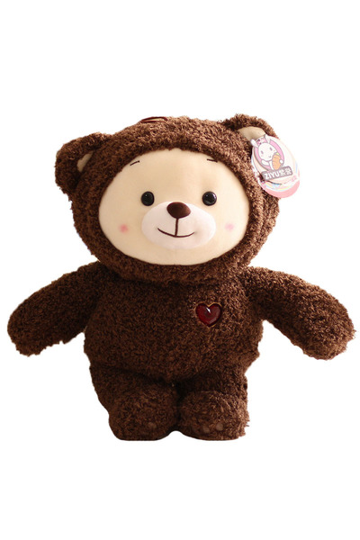 Choice دب 38 سم 25/38 سم دمية دب روبي قوس قزح محشوة ناعمة على شكل حيوان كرتون...