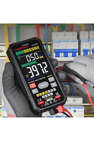 Other DIGITAL UNIVERSAL MULTIMETER TRUE RMS NCV THERMOCOUPLE CABLES CASE BATT...