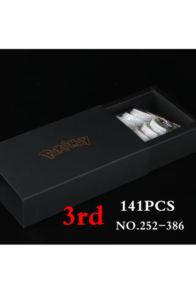 choice2 3 generation 141pcs 100/160pcs Pokemon Tazos 1/ 2 Generation Strokes ...