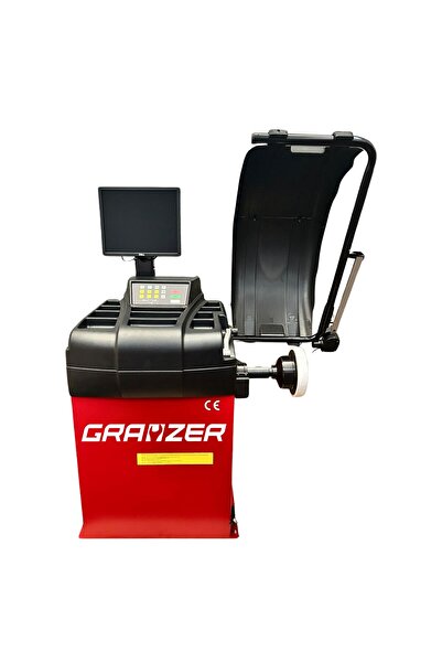 GRAYZER 885A Otomatik Ölçü Kollu Lazerli Bilgisayar Monitörlü Balans Makinasi 10-24 İnç