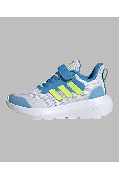 adidas حذاء فورتارن ٢.٠ - رمادي داش/ليموني شفاف/أزرق شمسي