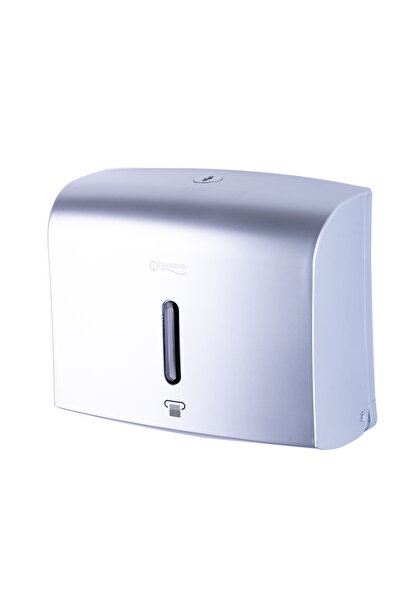 Trendy's Dispenser TRENDY S, folded napkins, mini jumbo, grey