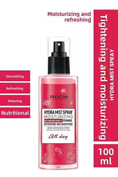 PROCSIN Spray hidratant și fermant cu unt 100 ml