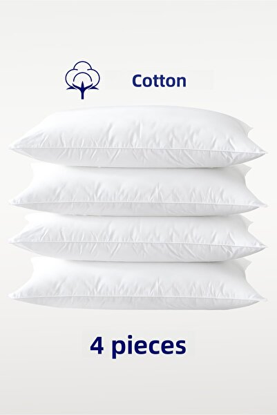 BEYAZLALE 4 Τεμάχια Πλενόμενο Αντιαλλεργικό Μαξιλάρι Premium 50x70cm 900gr