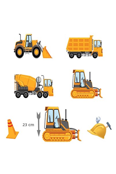 Big Party Σετ πανό και πάρτι με θέμα την κατασκευή