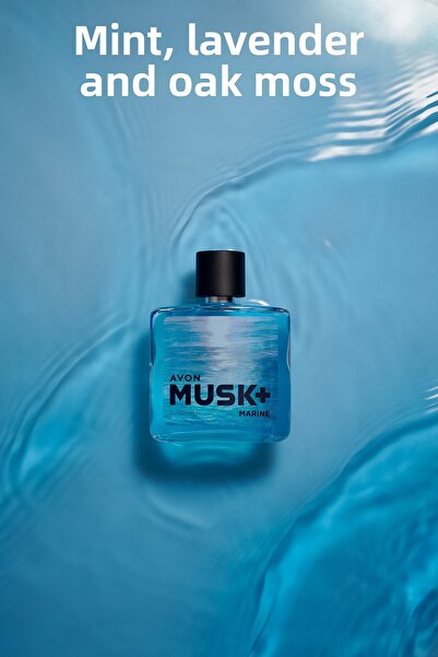 AVON Musk Marine Men's Perfume Edt 75 Ml.