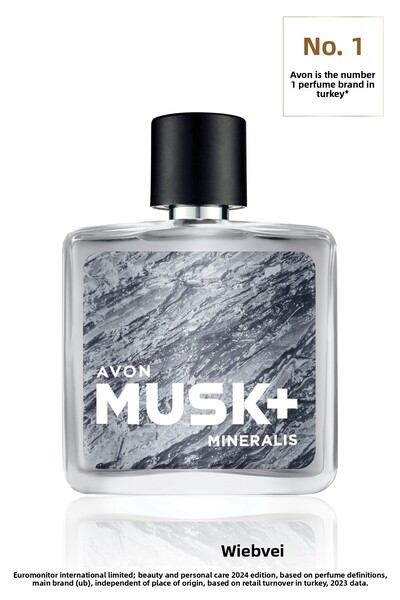 AVON Men's Perfume Edt - Musk+ Mineralis 75 ml