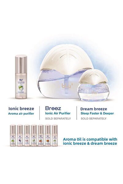 Blu Intelligent Health Solutions blu Breez Ionic Air Purifier Aroma Oil - Green Apple (100 ml)