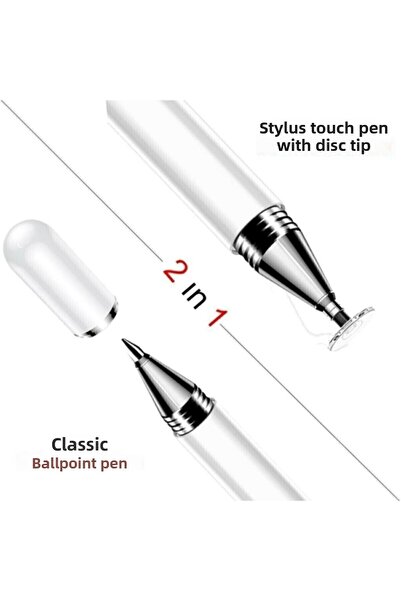TEKNETSTORE 2in1 High Sensitivity Touch Drawing Pen Compatible with iPad 10.2 2021 (9th generation)