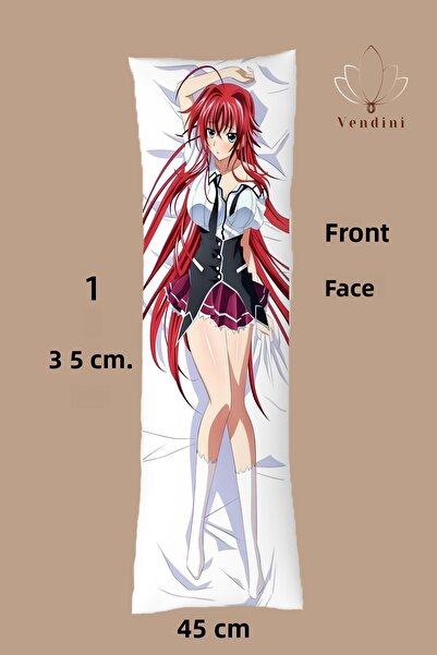 Vendini غطاء وسادة أنيمي داكيماكورا الرائع مطبوع على الوجهين