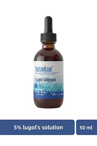 botaniksan 5% محلول لوغول 50 مل محلول اليود – جودة عالية ومحتوى نقي