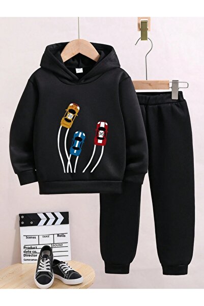 DAXİS Sportwear Company Unisex Παιδική αθλητική φόρμα - Φούτερ με κουκούλα κα...