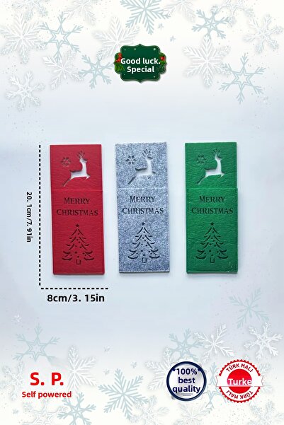 Self Power 6-Piece Stylish Christmas Themed Special Design Christmas Themed Cutlery Set