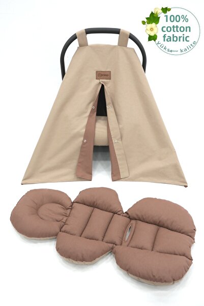 mordesign عربة أطفال لتقويم العظام مع دعم للخصر - مجموعة مكونة من 3 قطع من سلسلة Morremix، غطاء وورقة