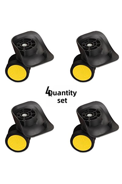 My Valice عجلة سفر عجلة مزدوجة 01 4 قطع أصفر