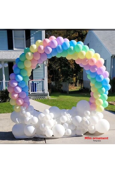 MFM Πολύχρωμα μπαλόνια με αλυσίδα για γενέθλια - Μικτό πάρτι