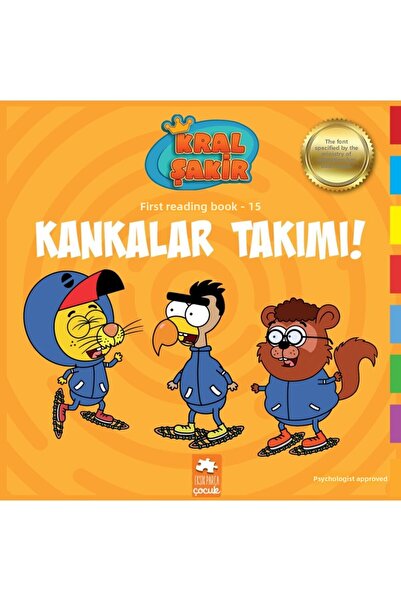 Eksik Parça Yayınları Kankalar Takımı! - Kral Şakir İlk Okuma Kitabı 15