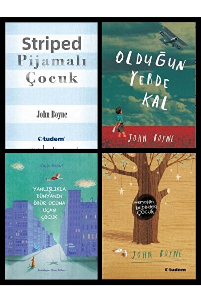 Tudem Yayınları John Boyne Seti 4'lü Kitap