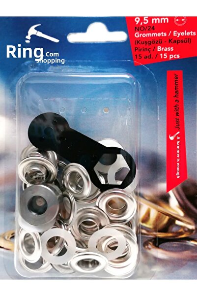 Klinkshop مقاس 24 أجهزة تطبيق مطرقة العيينة و15 قطعة طقم عيينة بلون النيكل 9....