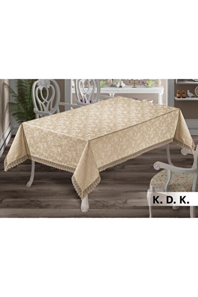 İDEAL TASARIM Kdk Model Edge Laced Tablecloth Vip Quality