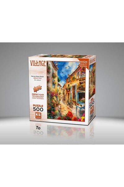Ks Games لغز شارع نارو ستوني 500 قطعة