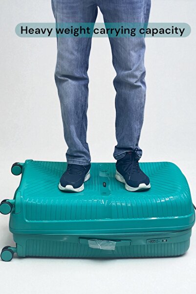 ZAAPPY Lightweight Pp 24 Inch [20-25kg] Spinner Wheels, Hard Shell, Unbreakable Luggage