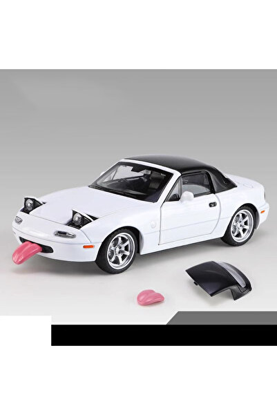 Choice صندوق أصلي أبيض مصغر 1/32 MX5 سبيكة معدنية مصبوبة نموذج سيارة لعبة MX-...