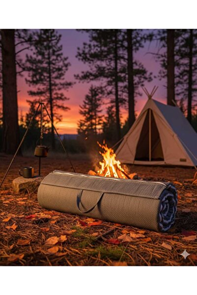 Ravessi Kamp Matı Karavan &Çadır &Avcı & Tek Kişilik Katlanır Mat 90*190*5