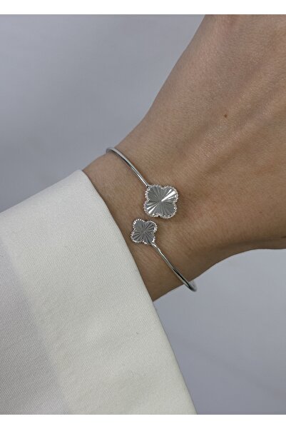 KİLİGİSTANBUL 2 Clover Bracelets (Adjustable Stretch)
