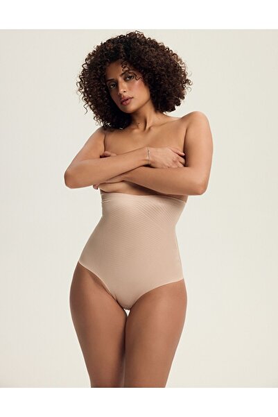 ESOTIQ Shaping Underwear Briefs Panties Ultra High Waist Slimming Over Belly Polyamide | Shapy